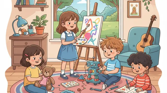 Liburan Sekolah di Rumah
