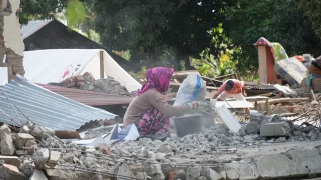 Semangat Nasionalisme, Warga Desa Dangiang, Lombok Utara Tetap Rayakan 17 Agustus-an