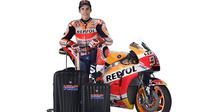 Pembalap Repsol Honda, Marc Marquez siap jaga fokus pada paruh kedua MotoGP 2018. (Twitter/HRC_MotoGP)