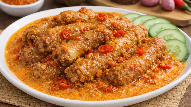 Resep Leher Ayam Balado (Foto: ChatGPT)