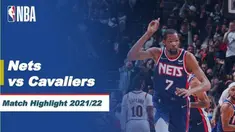 Berita video highlights NBA, pertandingan antara Brooklyn Nets melawan Cleveland Cavaliers dalam lanjutan pertandingan NBA 2021/2022, Sabtu (9/4/2022).