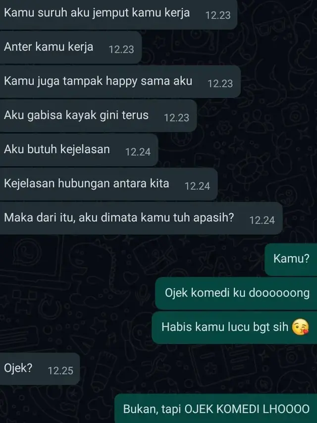 8 Chat Netizen Tanya Status Hubungan Ini Bikin Senyum Sendiri