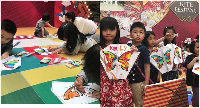 Menghias layang-layang./Copyright Vemale/PIK Avenue