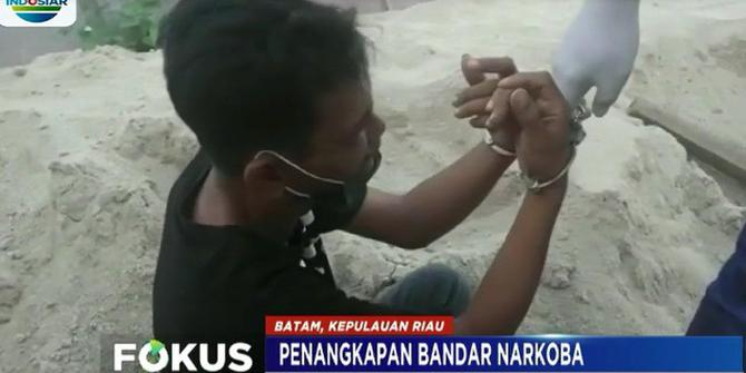 Bandar Narkoba di Tanjung Pinang Nangis Minta Dilepaskan saat Ditangkap
