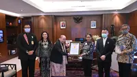 Kementerian Luar Negeri (Kemlu) RI memecahkan rekor Museum Rekor Indonesia (MURI). (Dok Kemlu RI)