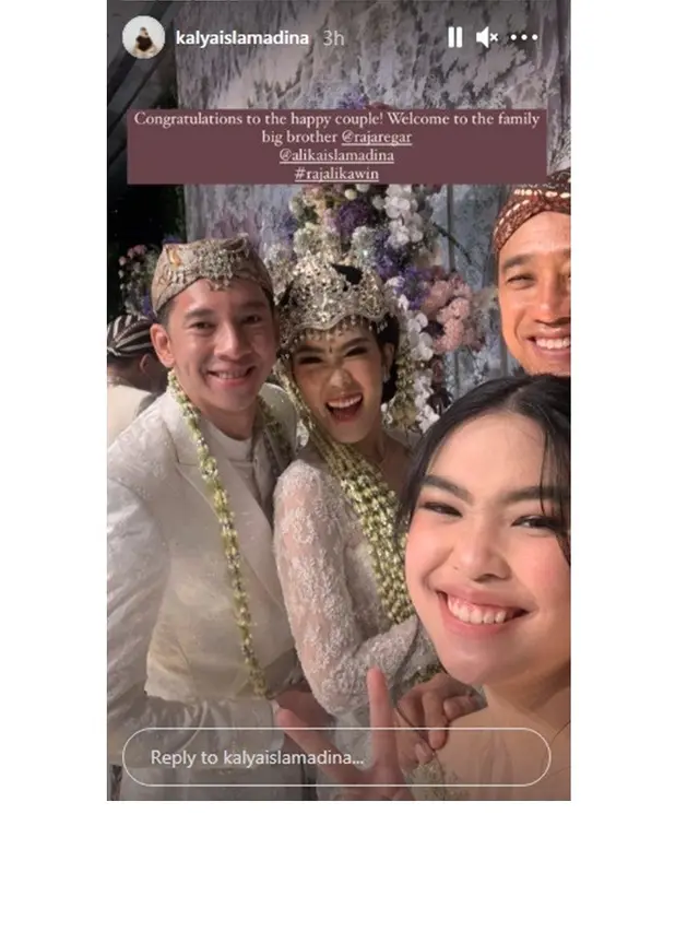 8 Momen Pernikahan Alika Islamadina dengan Raja Siregar, Penuh Haru Bahagia