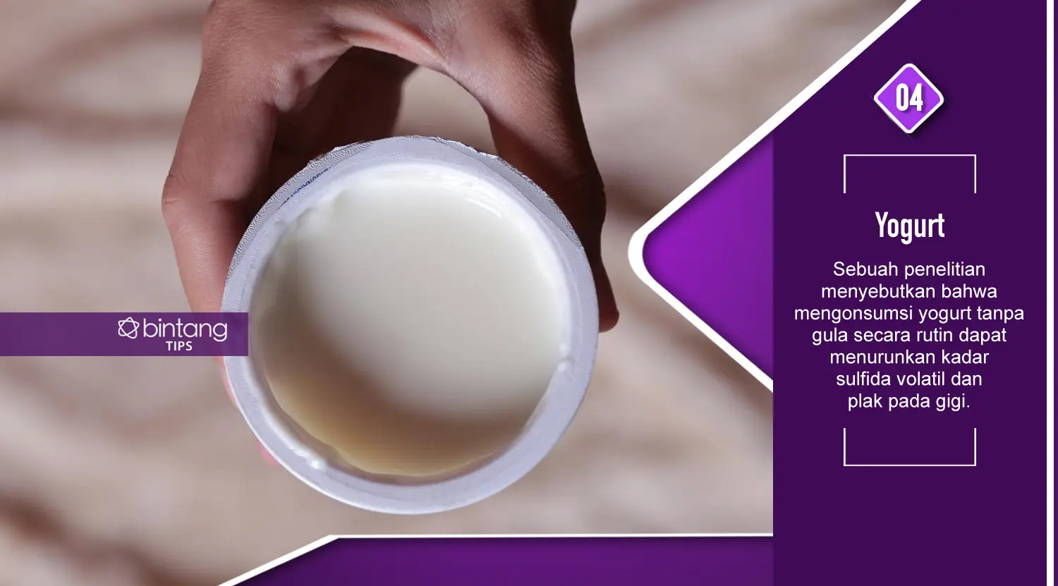 Makanan yang bisa bikin napas segar. (Foto: Deki Prayoga, Digital Imaging: Nurman Abdul Hakim/Bintang.com)