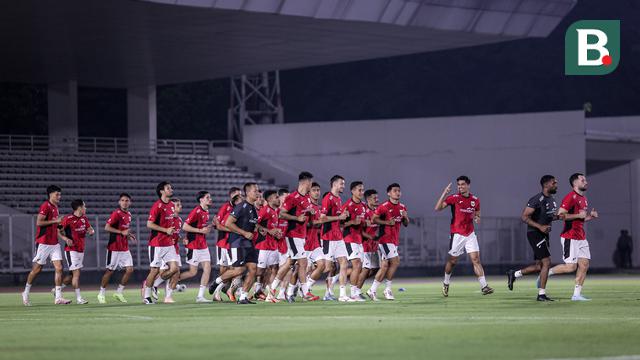 Foto: Timnas Indonesia Gelar Latihan Perdana di Jakarta Jelang Kualifikasi Piala Dunia 2026 Melawan China