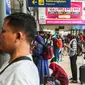 PT Kereta Api Indonesia (Persero) Daop 1 Jakarta mencatat keberangkatan Angkutan Lebaran 2024 pada Rabu (3/4/2024) mencapai lebih dari 42 Ribu lebih penumpang. (Liputan6.com/Angga Yuniar)