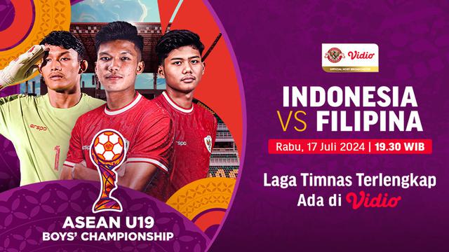 AFF U-19: Indonesia Vs Filipina