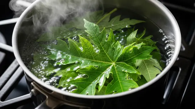 Cara Merebus Daun Pepaya agar Tidak Pahit