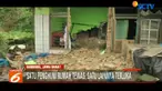 Sementara tubuh istri korban terpental keluar rumah sejauh 10 meter hingga mengalami patah di bagian tangan.