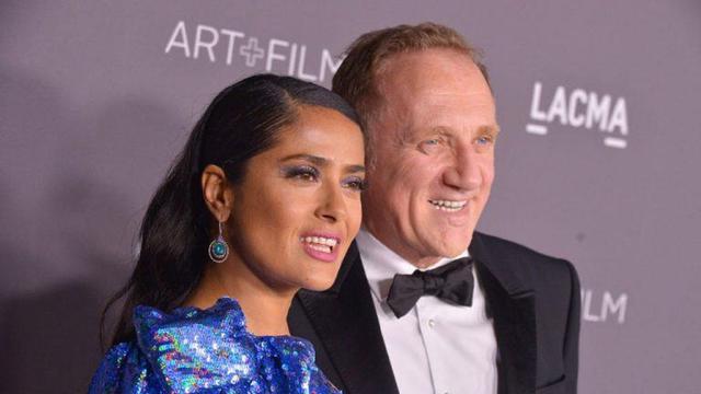 Francois-Henri Pinault dan Salma Hayek (Sumber foto:Charley Gallay/Getty Images for LACMA)