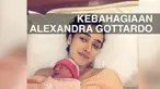 Kebahagiaan menghampiri Alexandra Gottardo. 13 Juli 2016, ia melahirkan putri pertamanya di sebuah rumah sakit di Bali