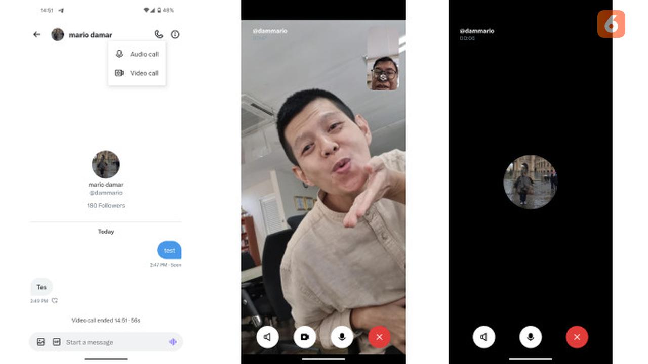 Pengguna X Kini Bisa Pakai Fitur Panggilan Audio dan Video