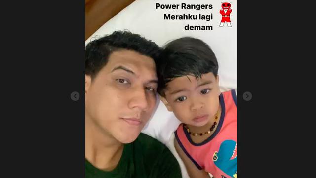 Tantri Kotak Galau Harus Tinggalkan Putranya yang Demam Tinggi ke Luar Kota. (instagram.com/ardanaff)