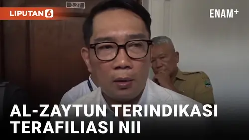 VIDEO: Ridwan Kamil Dukung Rekomendasi Pembubaran Ponpes Al-Zaytun