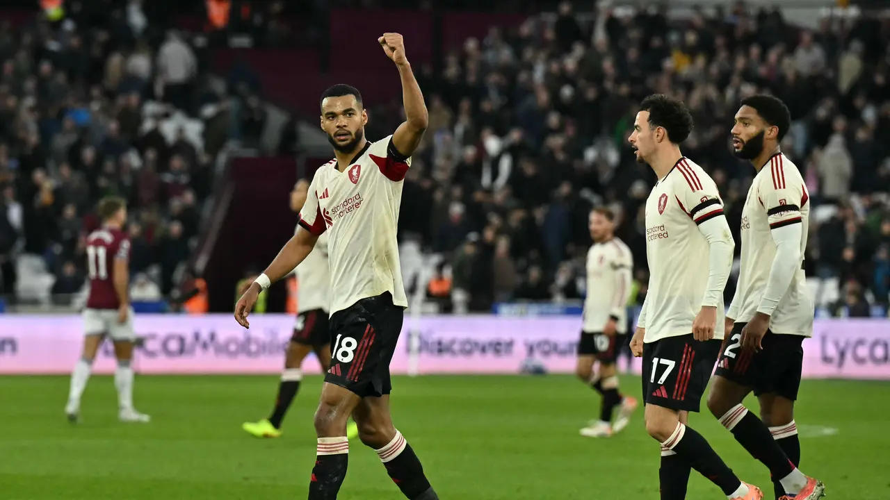 West Ham United vs Liverpool, Premier League