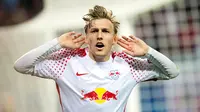 1. Emil Forsberg - RB Leipzig. (AFP/Robert Michael)