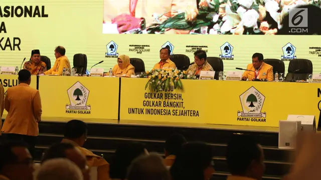 Paripurna Munaslub Golkar