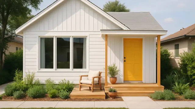 Model Rumah Minimalis Bergaya Retro