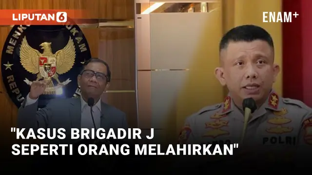 VIDEO: Mahfud MD Samakan Kasus Brigadir J dengan Kasus Orang Melahirkan