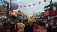 Cap Go Meh Bogor Street Festival, Minggu 5 Februari 2023. (Liputan6.com/Achmad Sudarno)