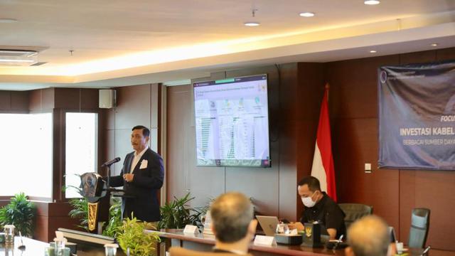 Menko Bidang Kemaritiman dan Investasi, Luhut B. Pandjaitan