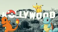 Tak cuma orang biasa, para pesohor Hollywood pun ternyata tak kebal dari tren permainan terbaru, Pokemon Go.