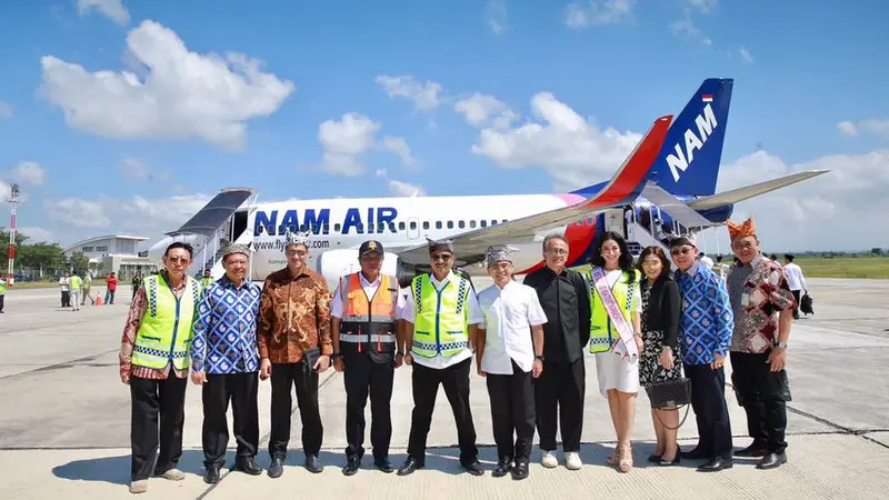 NAM Air tambah frekuensi penerbangan Jakarta-Banyuwangi PP (Dian Kurniawan/Liputan6.com)