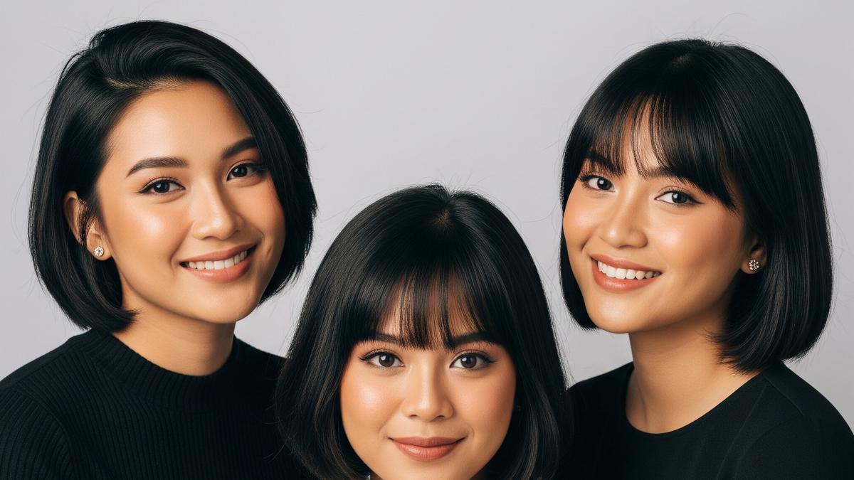 11 Model Rambut Pendek Hitam Tren 2025 yang Wajib Dicoba