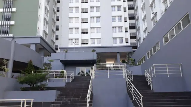 Komplek Wisma Atlet yang berlokasi di Kemayoran, Jakarta Utara. (Ilyas Istianur/Liputan6.com)