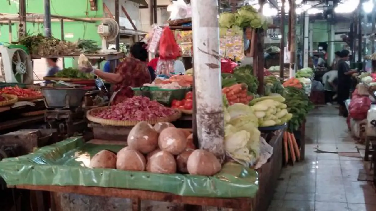 Musim Kemarau Belum Ganggu Pasokan Sayur ke Pasar Tradisional