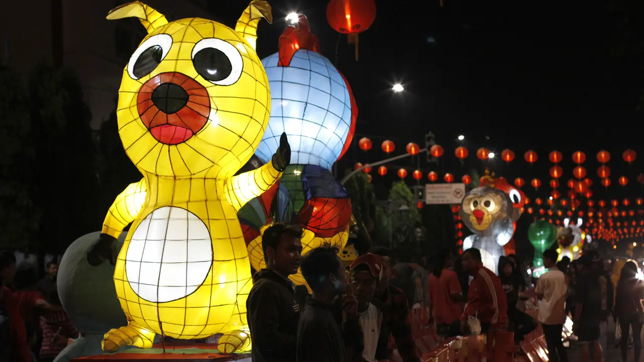 5.000 Lampion Hiasi Solo Sambut Imlek