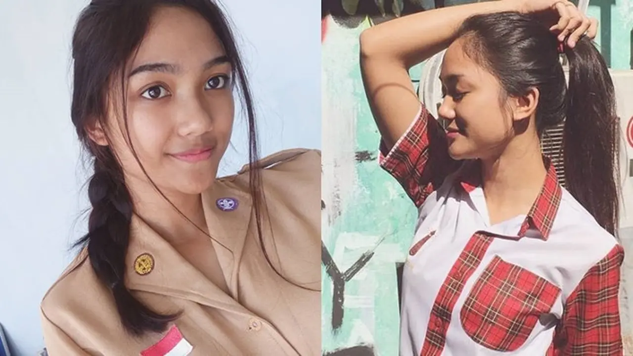 6 Foto Lawas Marion Jola Saat SMA, Pakai Seragam Pramuka Curi Perhatian