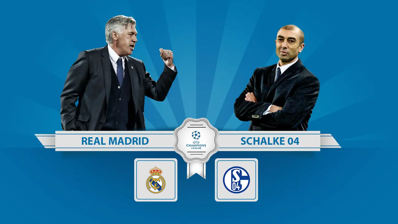 Prediksi Real Madrid vs Schalke 04 (Liputan6.com/Yoshiro)
