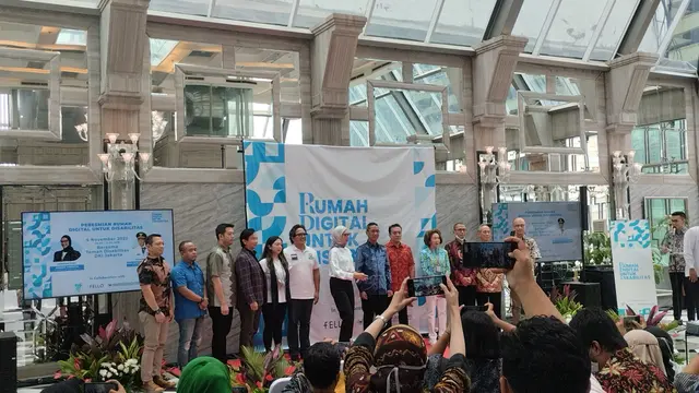 Penjabat (Pj) Gubernur DKI Jakarta, Heru Budi Hartono meresmikan Rumah Digital untuk Disabilitas yang berlokasi di Jalan Teluk Betung, Tanah Abang, Jakarta Pusat