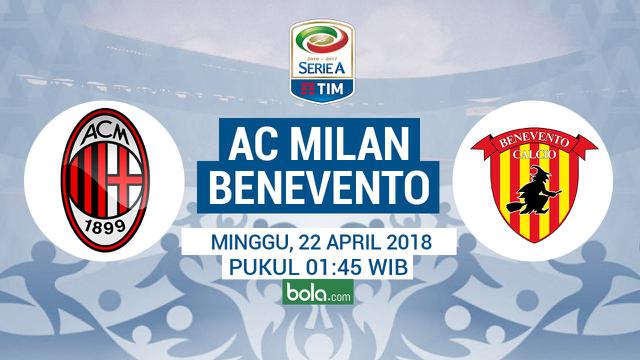 AC Milan Vs Benevento