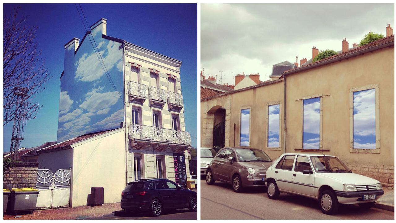 Kota Berlapis Stiker Awan