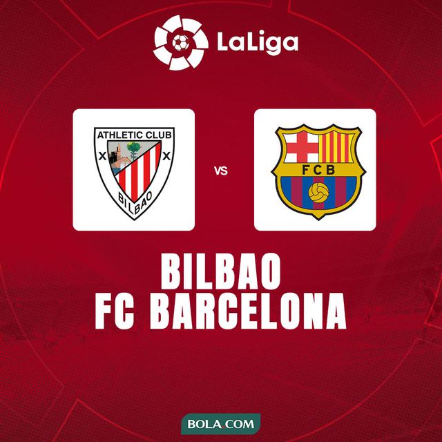 Liga Spanyol - Athletic Bilbao Vs Barcelona