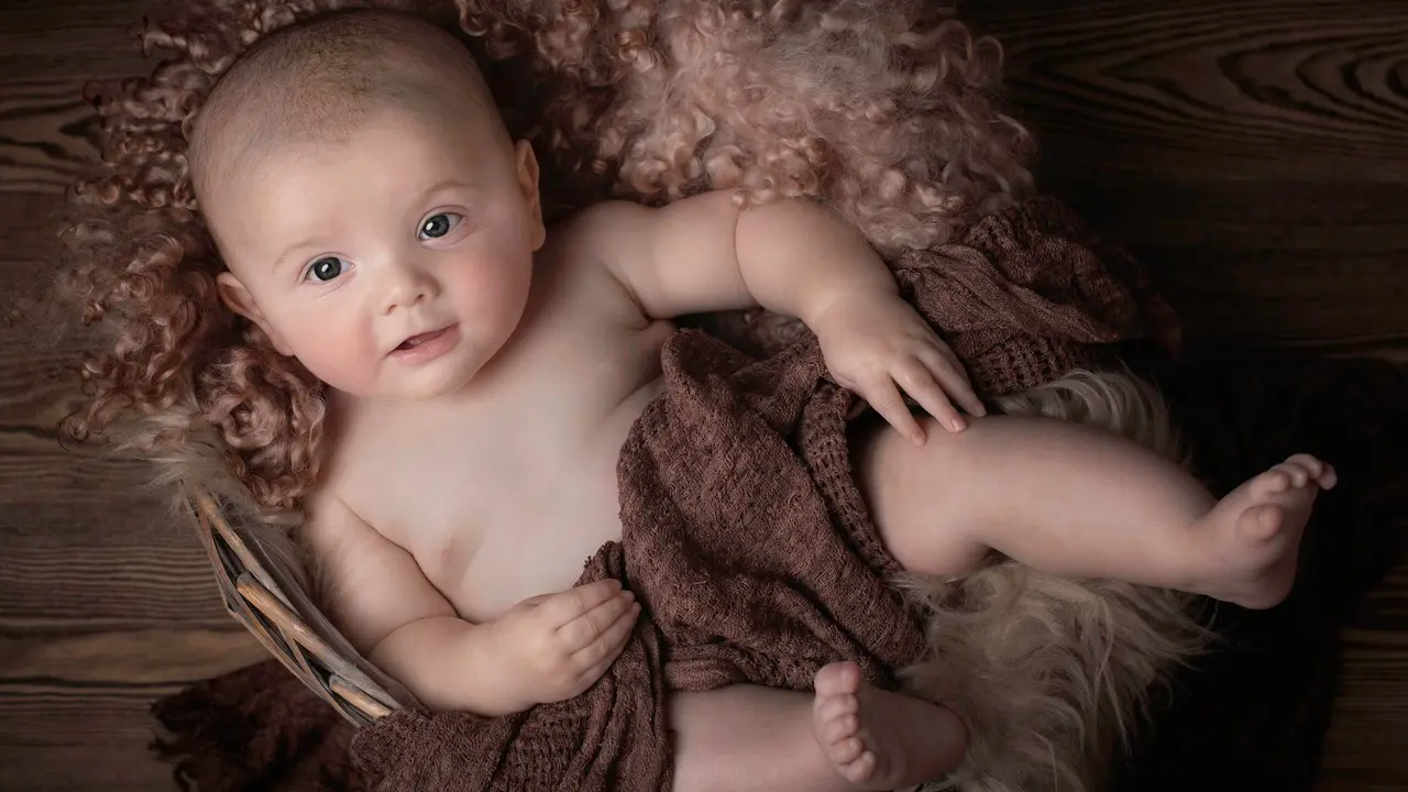 Ilustrasi bayi, laki-laki