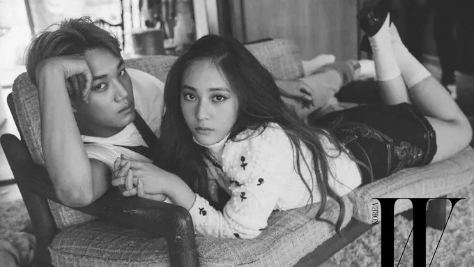 Kai EXO dan Krystal f(x) masih berpacaran.