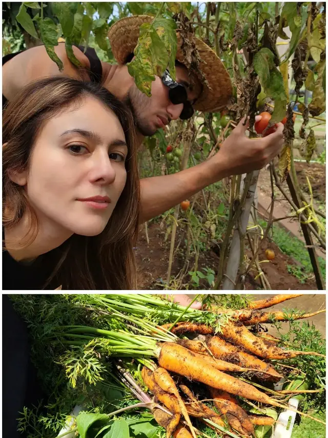 Seru Beri Makan Sapi, Ini 7 Potret Liburan Wulan Guritno Ke Sukabumi