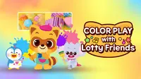 Belajar Jenis Warna dan Benda Bersama Serial Kartun Coloring with Lotty Friends