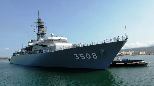 Kapal latihan AL Jepang JS Kashima (Wikimedia / Creative Commons)