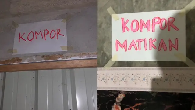 Kebiasaan Unik Ingatkan Matikan Kompor