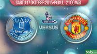 Everton vs Manchester United (Bola.com/Samsul Hadi)