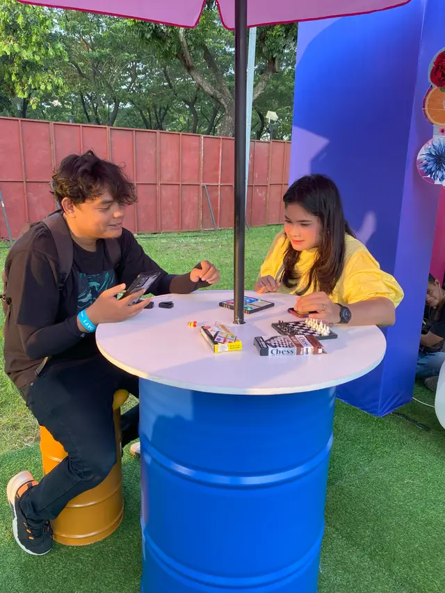 Suasana Booth KLY Lounge di KLBB Festival 2024
