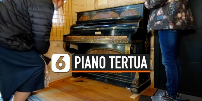 VIDEO: Penampakan Piano Tertua di Dunia yang Ada di Rusia