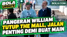 Aksi Tak Terduga Kerajaan! Pangeran William Tutup The Mall, Jalan Penting Inggris Buat Main ini